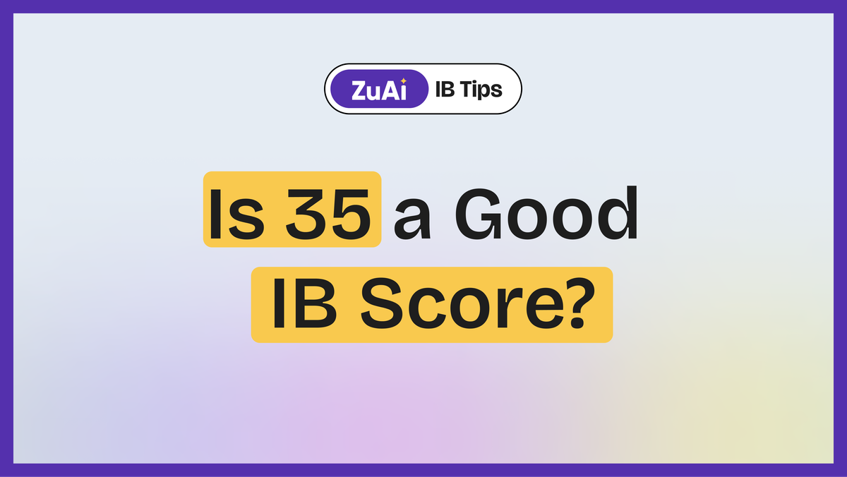 Is 35 a Good IB Score?