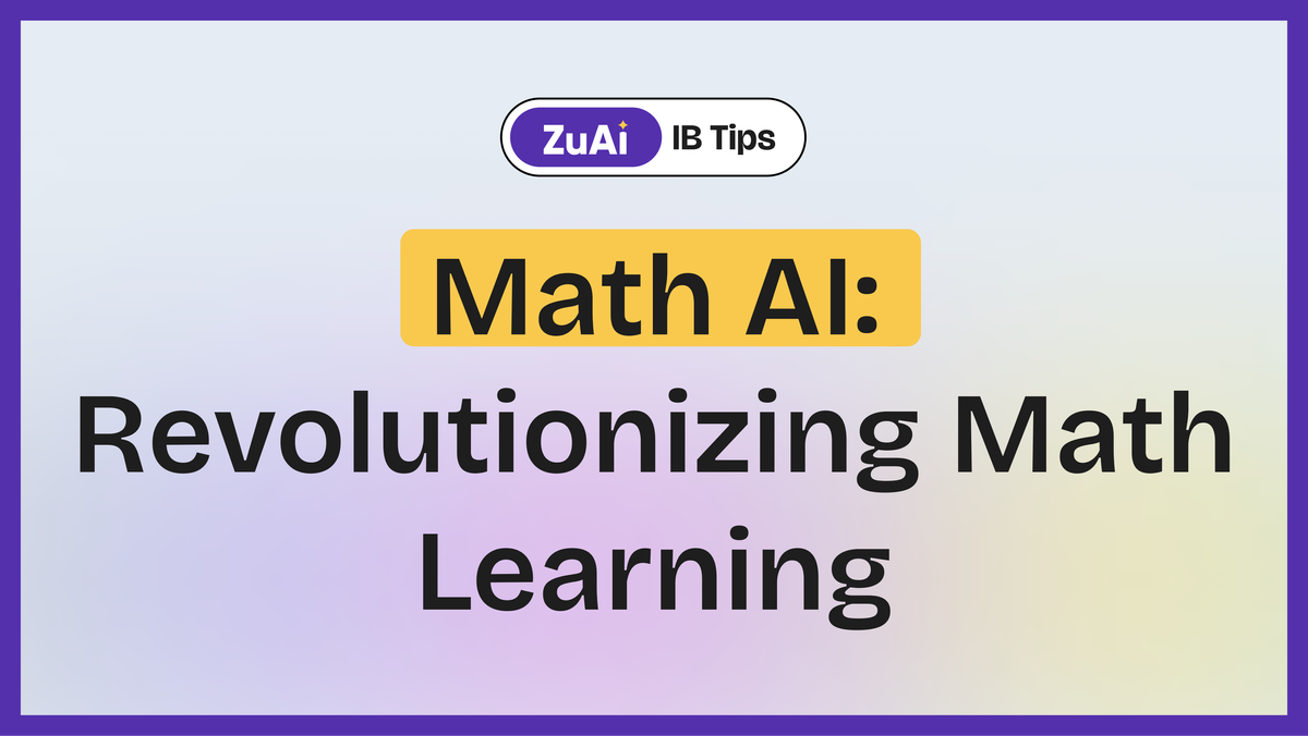 AI for Math: Revolutionizing Learning and Problem-Solving