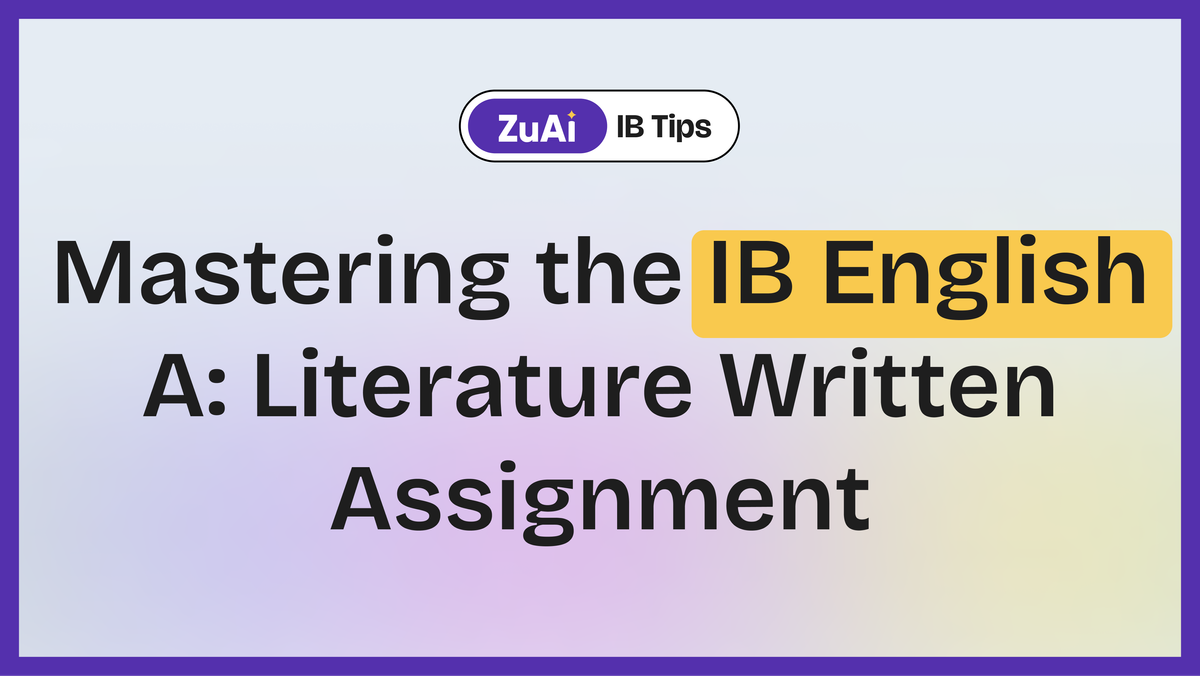 Mastering the IB English A: Literature Written Assignment – Tips and Strategies for N24/M25