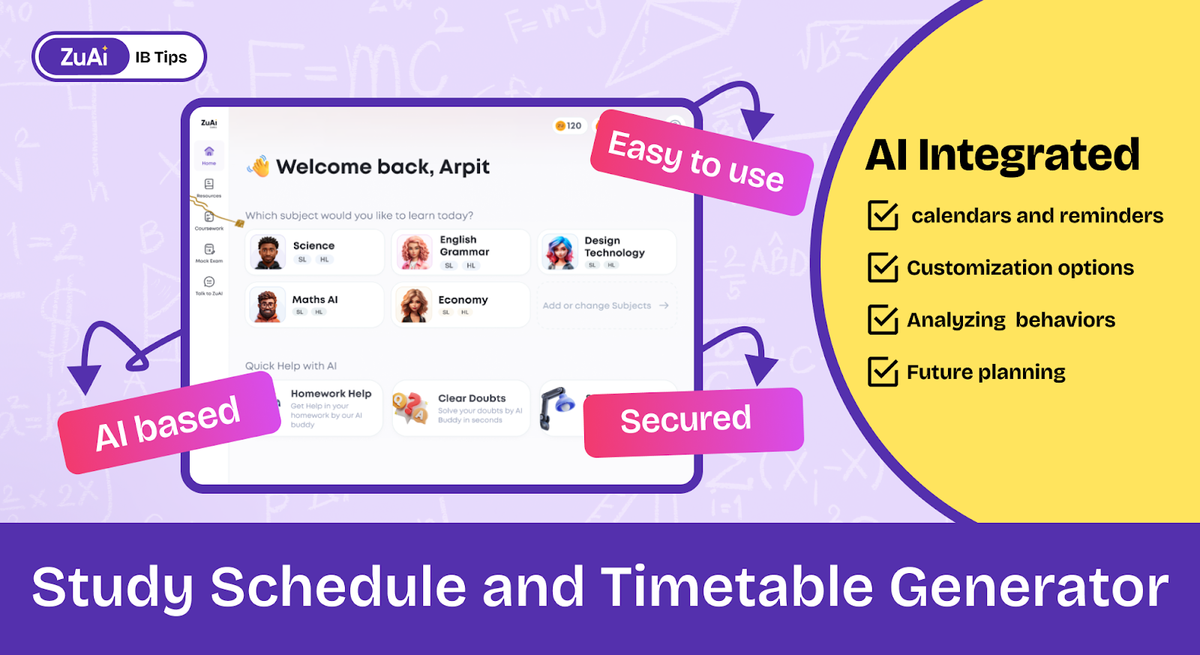 Transform Your Study Routine with an AI-Powered Study Schedule Maker