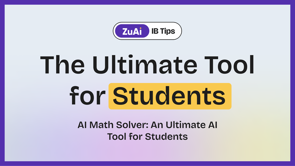 AI Math Solver: The Ultimate Tool for Students