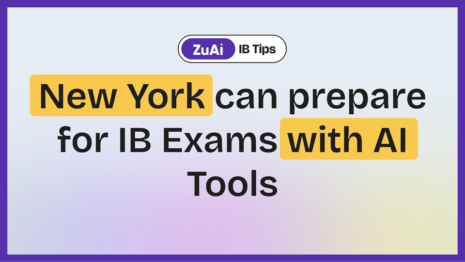 How EF Academy New York Students Can Prepare for IB Exams with AI Tools