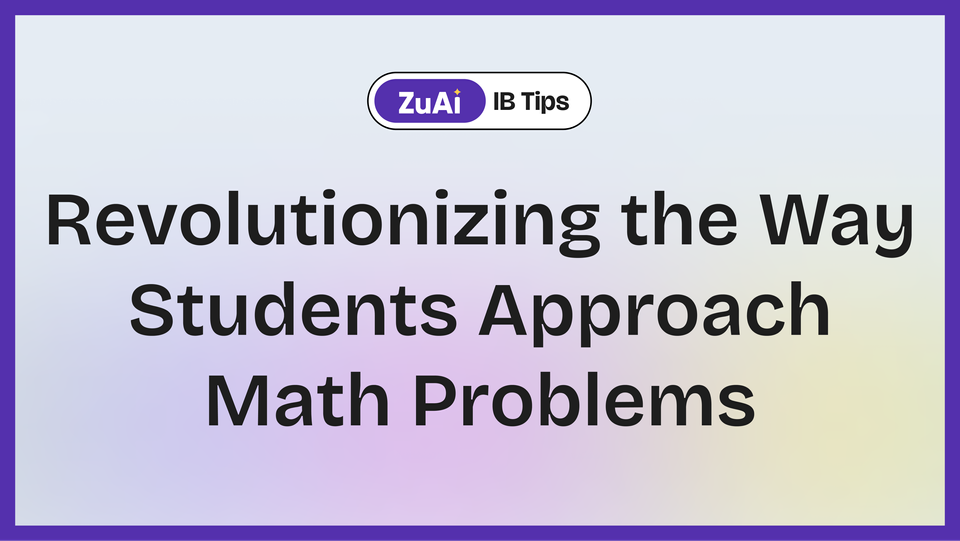 Math AI Solver: Revolutionizing the Way Students Approach Math Problems