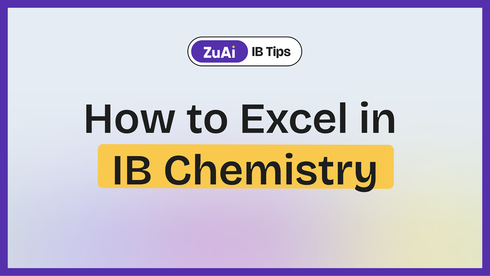 How to Excel in IB Chemistry: Essential Study Tips for N24 and M25 Students