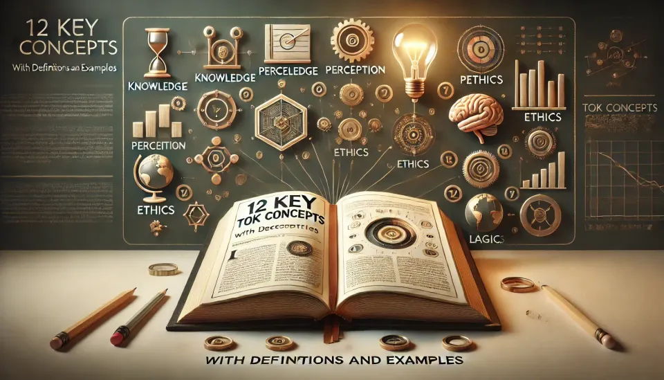 12 Key TOK Concepts with Definitions and Examples